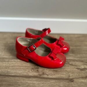 Vintage 2003 Fisher-Price Shazana Red patent girls toddler 6 Mary Jane Shoes bow
